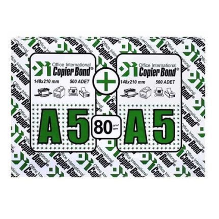 Copier Bond A5 Fotokopi Kağıdı 80 Gr 1000 Yaprak