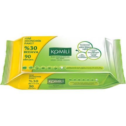 Komili Islak Mendil 90 Adet