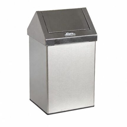 Arı Metal 1306 Çatı Kapaklı Çöp Kovası 16 lt No:2