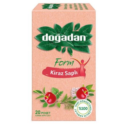 Doğadan Form Kiraz Saplı Bitki Çayı 20 li Paket