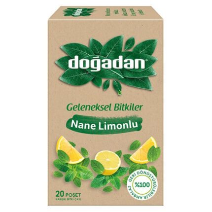 Doğadan Nane Limon Bitki Çayı 20 li Paket
