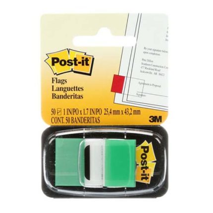 3M Post-it İşaret Bandı Yeşil 50 Yaprak 680-3
