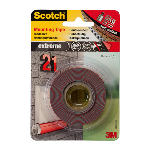 3M Scotch Çift Taraflı Montaj Bantı Ekstra 4002