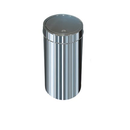 Arı Metal 1325 İtme Kapaklı Çöp Kovası 34 lt No: 5