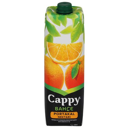 Cappy Meyve Suyu Portakal 1 lt 12 Adet