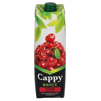 Cappy Meyve Suyu Vişne 1 lt 12 Adet