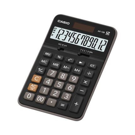 Casio AX 12B Masaüstü Hesap Makinesi 12 Hane