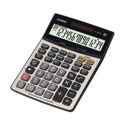 Casio DJ-240D Plus Masaüstü Hesap Makinesi 14 Hane