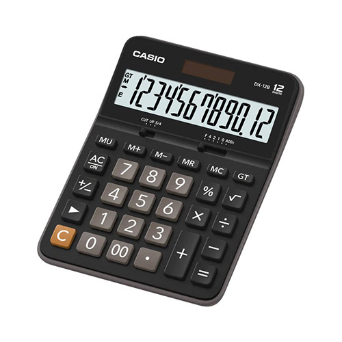 Casio DX-12B Masaüstü Hesap Makinesi 12 Hane