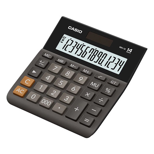 Casio MH-14 Masaüstü Hesap Makinesi 14 Hane