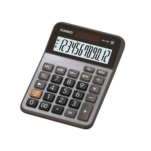 Casio MX-120B Masaüstü Hesap Makinesi 12 Hane