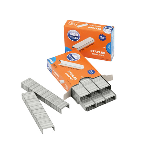 Delta 1552 Zımba Teli No:24/6 Beyaz 10 lu Paket