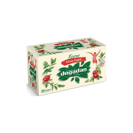 Doğadan Form Kiraz Saplı Bitki Çayı 20 li Paket