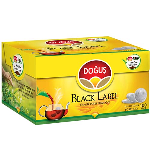 Doğuş Black Label Demlik Poşet Çay 100 lü