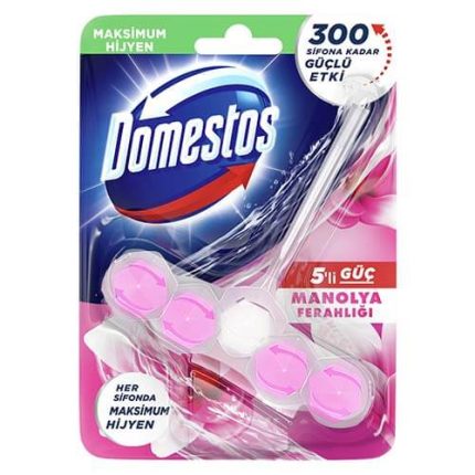 Domestos 5 li güç Manolya Ferahlığı Wc Blok 55 Gr