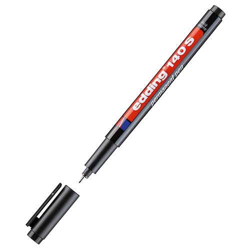 Edding 140S Asetat Kalemi Siyah Edding 140S Asetat Kalemi Siyah