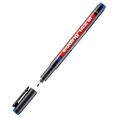 Edding 142M Asetat Kalemi Mavi