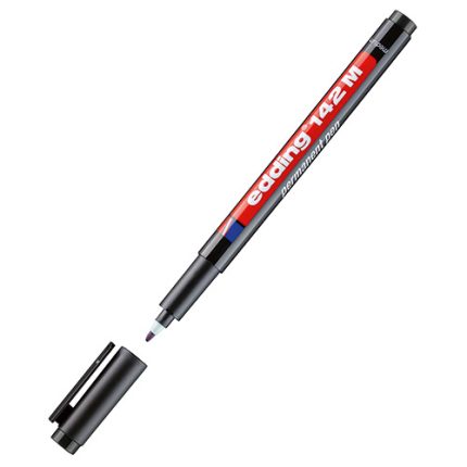 Edding 142M Asetat Kalemi Siyah