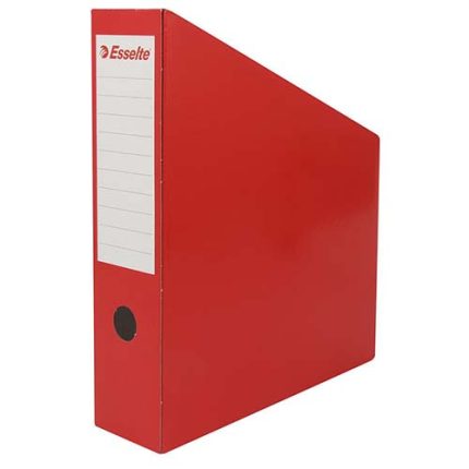 Esselte 5276 Karton Magazinlik Kırmızı 6 Adet