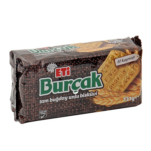 Eti Burçak Tam Buğday Bisküvi 131 Gr 24 Adet