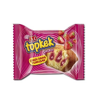 Eti Topkek Çilekli 40 Gr 24 Adet