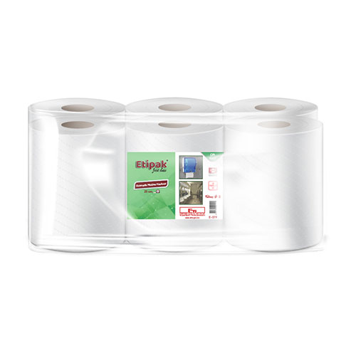 Etipak Fotoselli Makine Havlusu 25 cm 6 Adet
