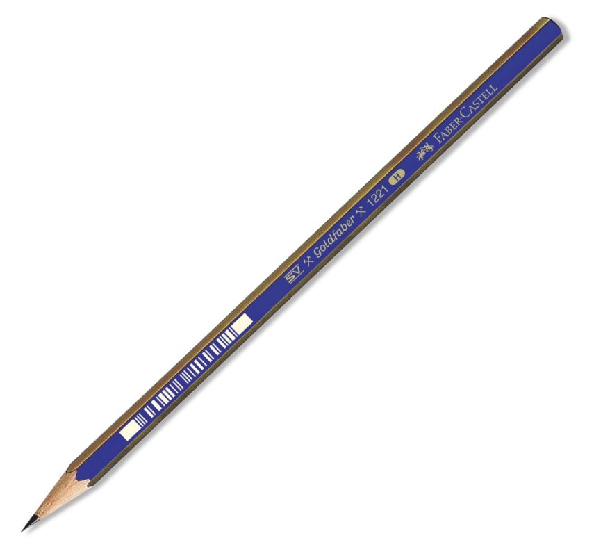 Faber Castell 1221 Gold Dereceli Kurşun Kalem 3H 12 Adet