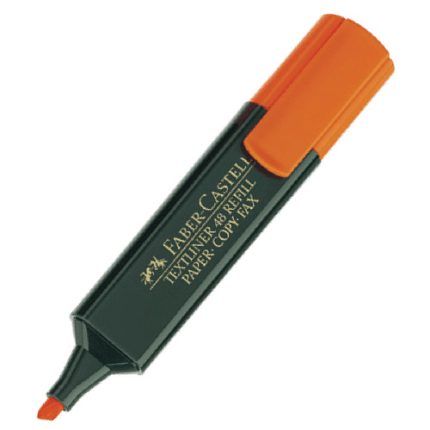 Faber Castell 1548 Fosforlu Kalem Turuncu
