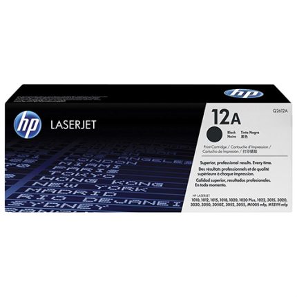 HP 12A Q2612A orijinal siyah toner kartuşu