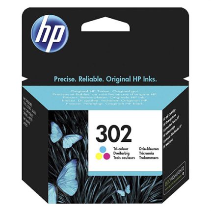 HP 302  F6U65AE Kartuş 165 Sayfa Renkli