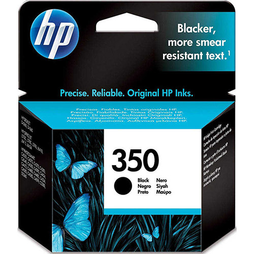 HP 350 CB335EE Kartuş 4.5 ml Siyah