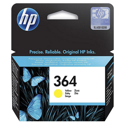 HP 364 CB320EE Kartuş 300 Sayfa Sarı