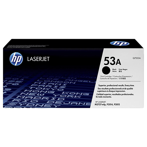 HP 53A Q7553A siyah orijinal toner kartuşu