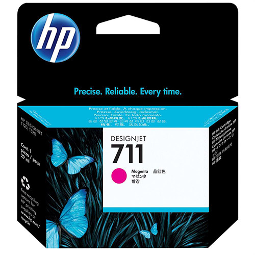 HP 711 CZ131A Kartuş 29 ml Kırmızı