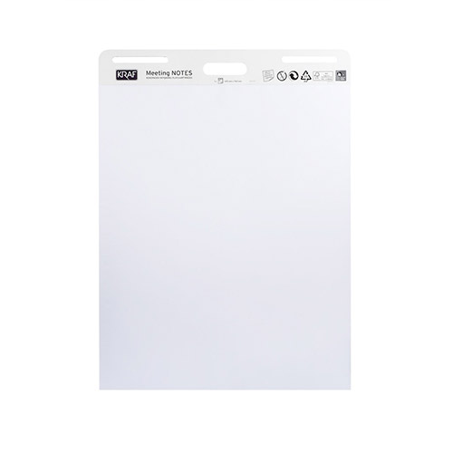 Kraf 700G Flipchart Kağıdı Kendinden Yapışkanlı 30 Sayfa