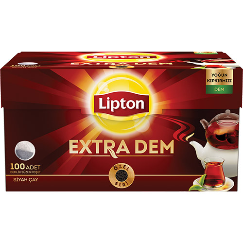 Lipton Ekstra Dem Demlik Poşet Çay 100 lü