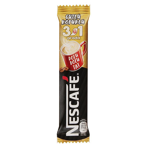 Nescafe 3 ü 1 arada Sütlü Köpüklü Kahve 72 Adet Nescafe 3 ü 1 arada Sütlü Köpüklü Kahve 72 Adet