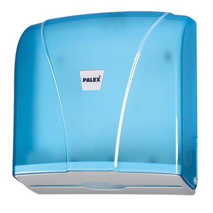 Palex Z Katlama Havlu Dispenseri Şeffaf Mavi 3464