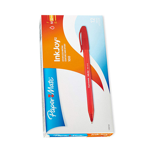 Paper Mate InkJoy 100 Tükenmez Kalem Kırmızı 1.0 mm 50 li