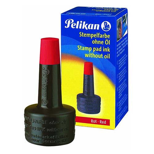 Pelikan Istampa Mürekkebi Kırmızı 28 ml
