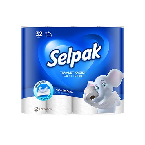 Selpak 3 Katlı Tuvalet Kağıdı 32 Adet
