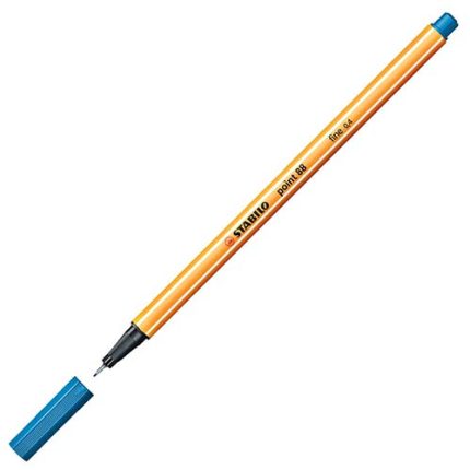Stabilo 88 Point Keçeli Kalem 0.4 mm Koyu Mavi