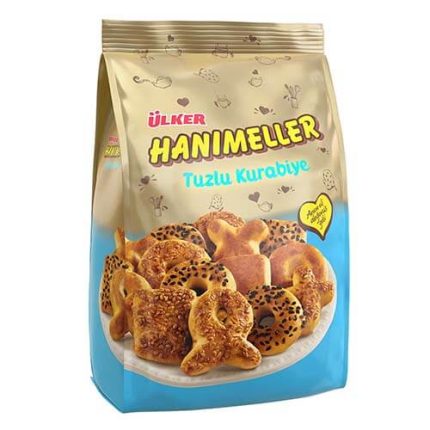 Ülker Hanımeller Tuzlu Kurabiye 150 Gr 12 Adet