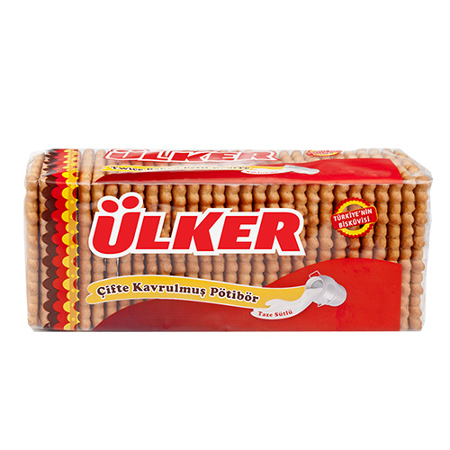 Ülker Pötibör Bisküvi Çifte Kavrulmuş 175 Gr 16 Adet