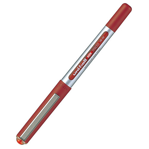 Uni-Ball UB-150 Eye Micro 0.5 mm Roller Kalem Kırmızı