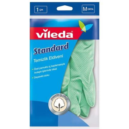 Vileda Standart Temizlik Eldiveni Medium